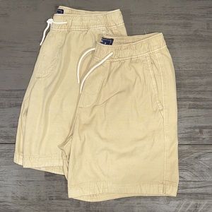 Abercrombie & Fitch pull-on (x2) shorts Small